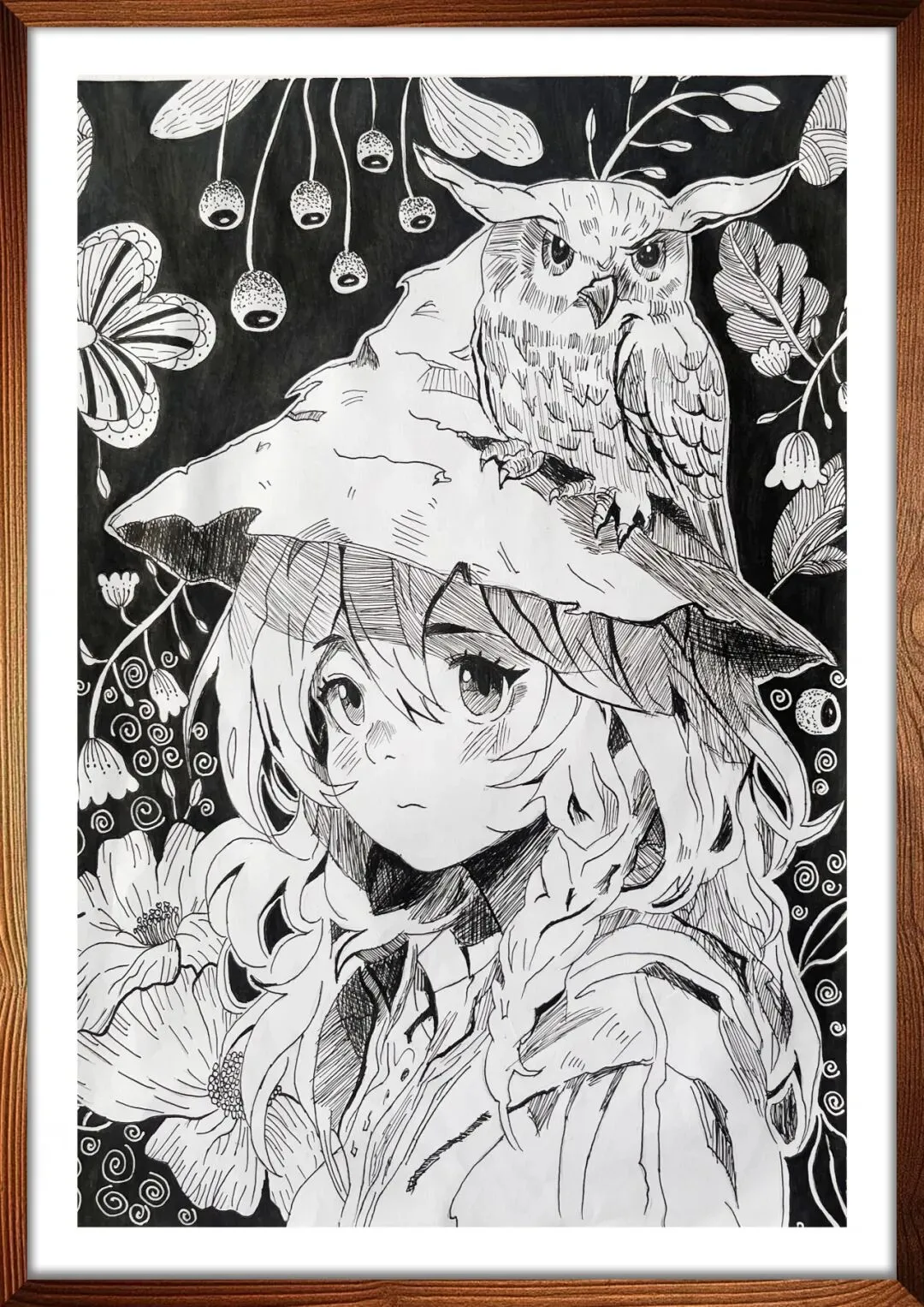 许可人的美术课堂作品