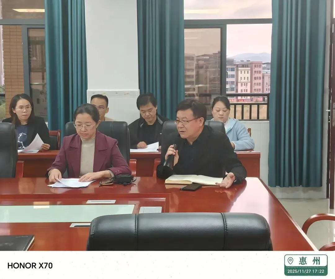 唐涛主任对检查人员提出工作要求