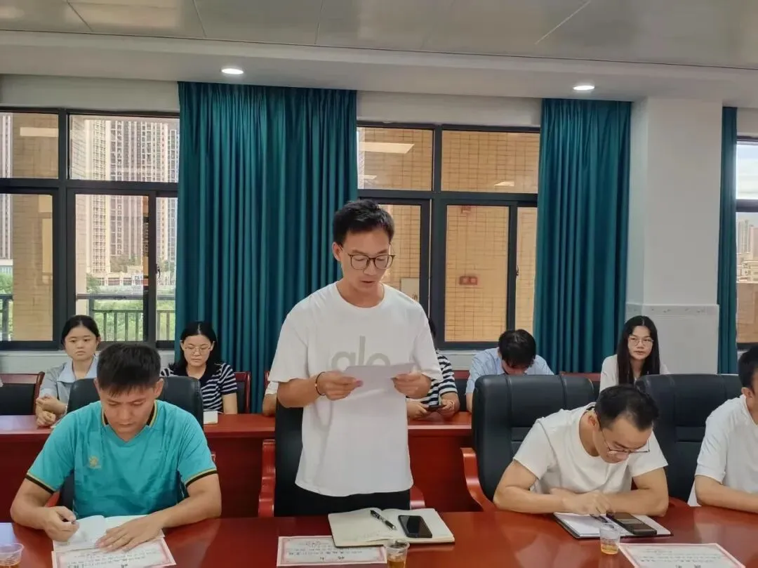 副校长蒋振讲话