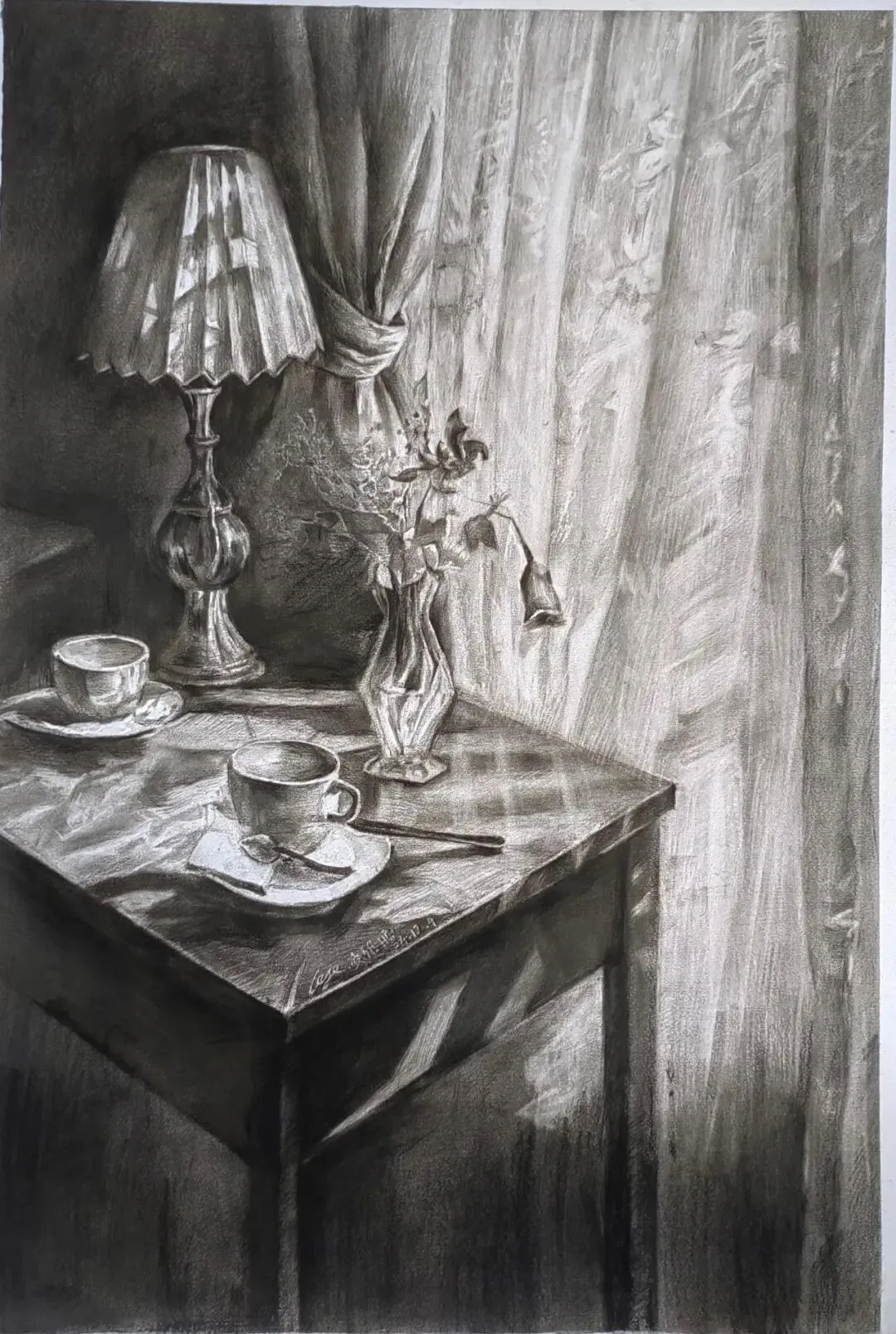 高二特长班陈淑兰作品