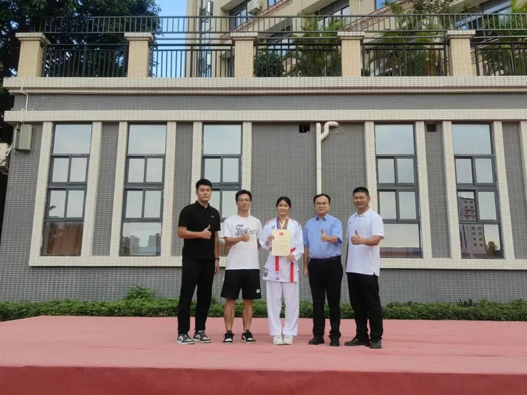 郑珺洋同学的训练照片