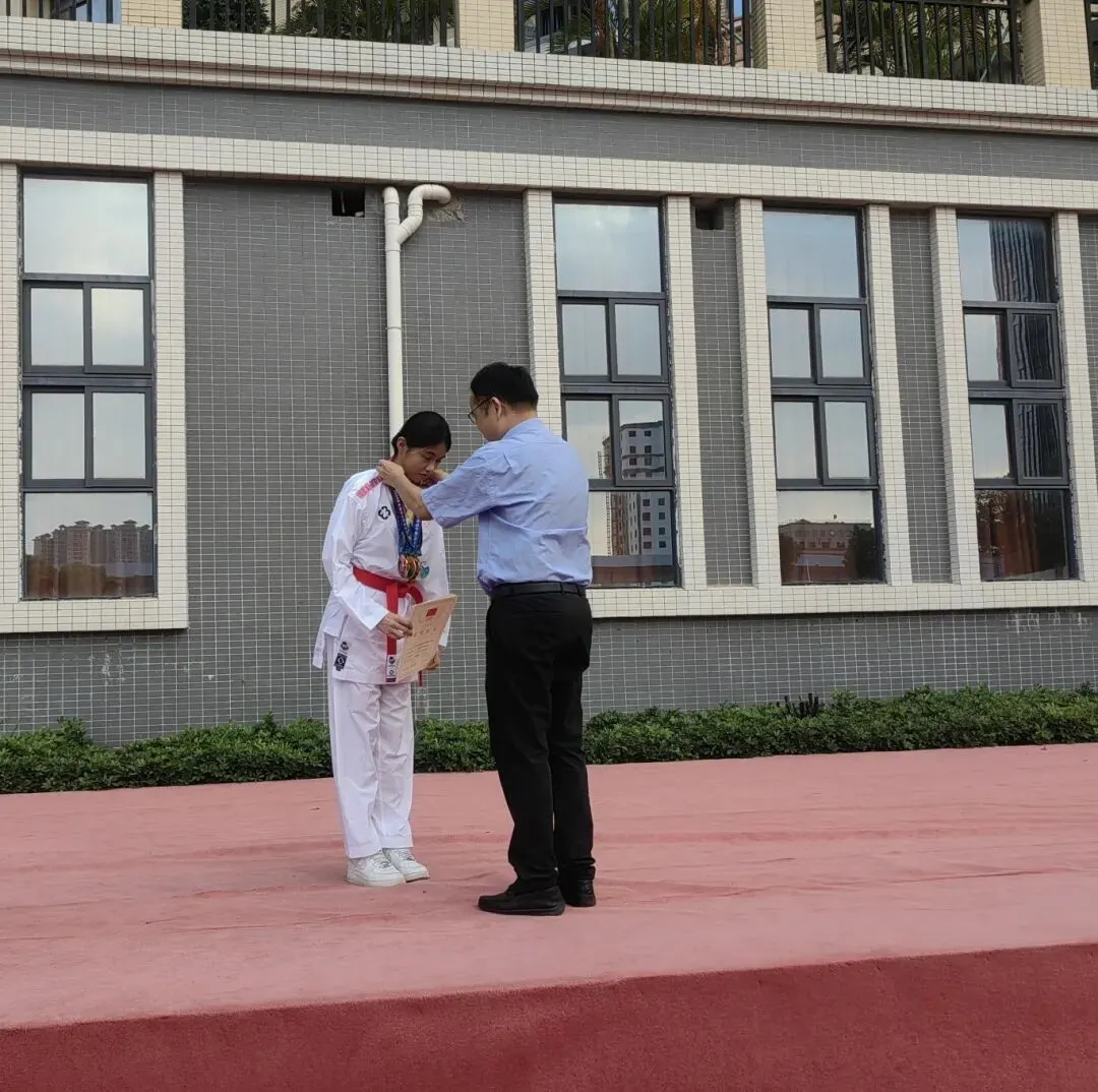 郑珺洋同学的训练照片