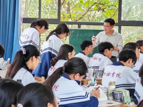 唐涛老师的示范课课堂场景