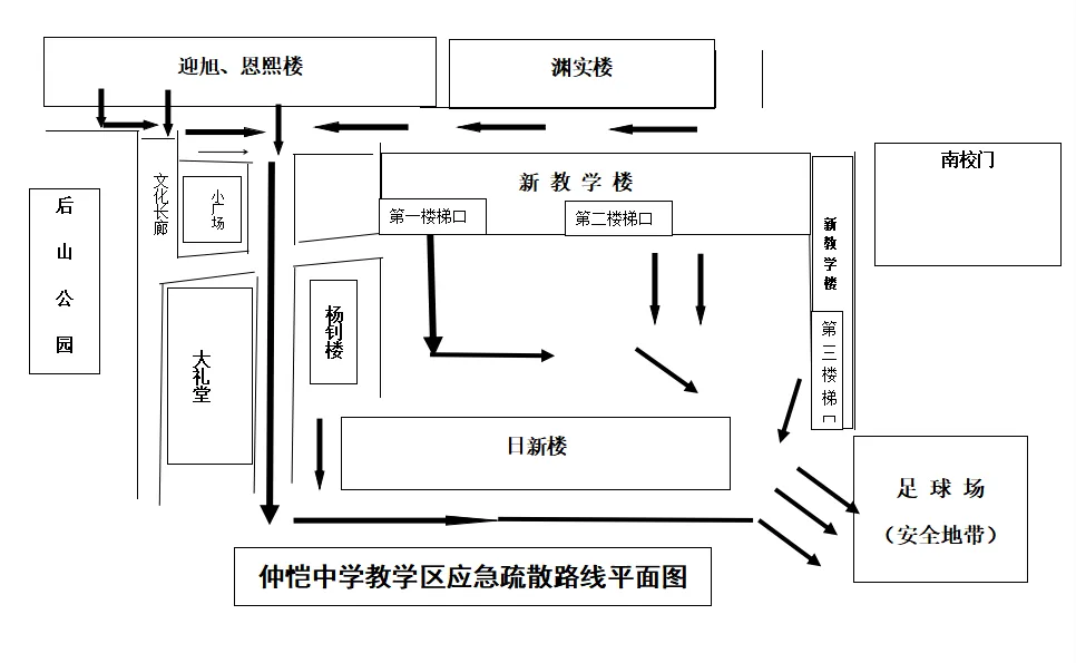 学生在课桌下进行地震避险