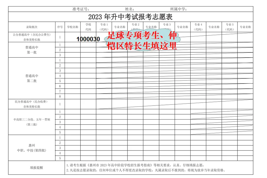 志愿填报系统示意图