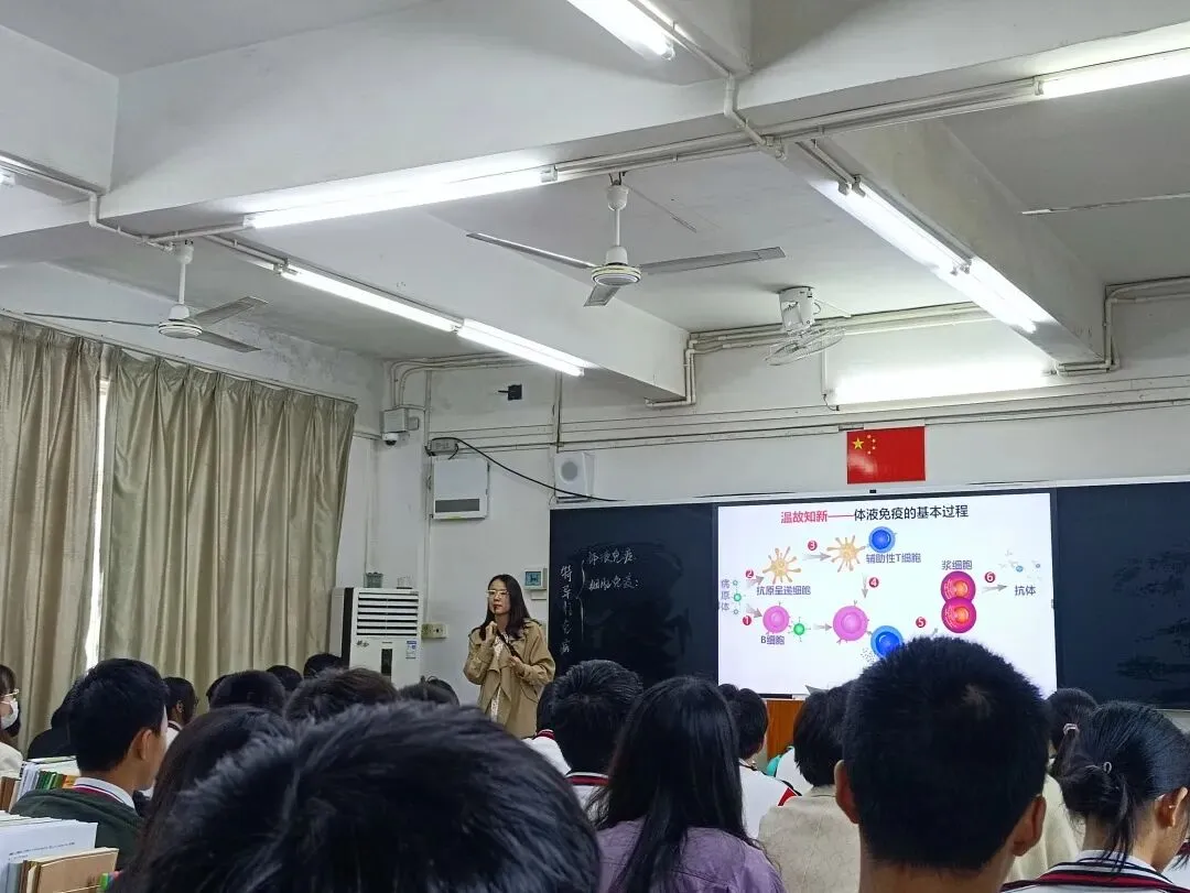 学生们在课堂上积极互动,参与知识构建