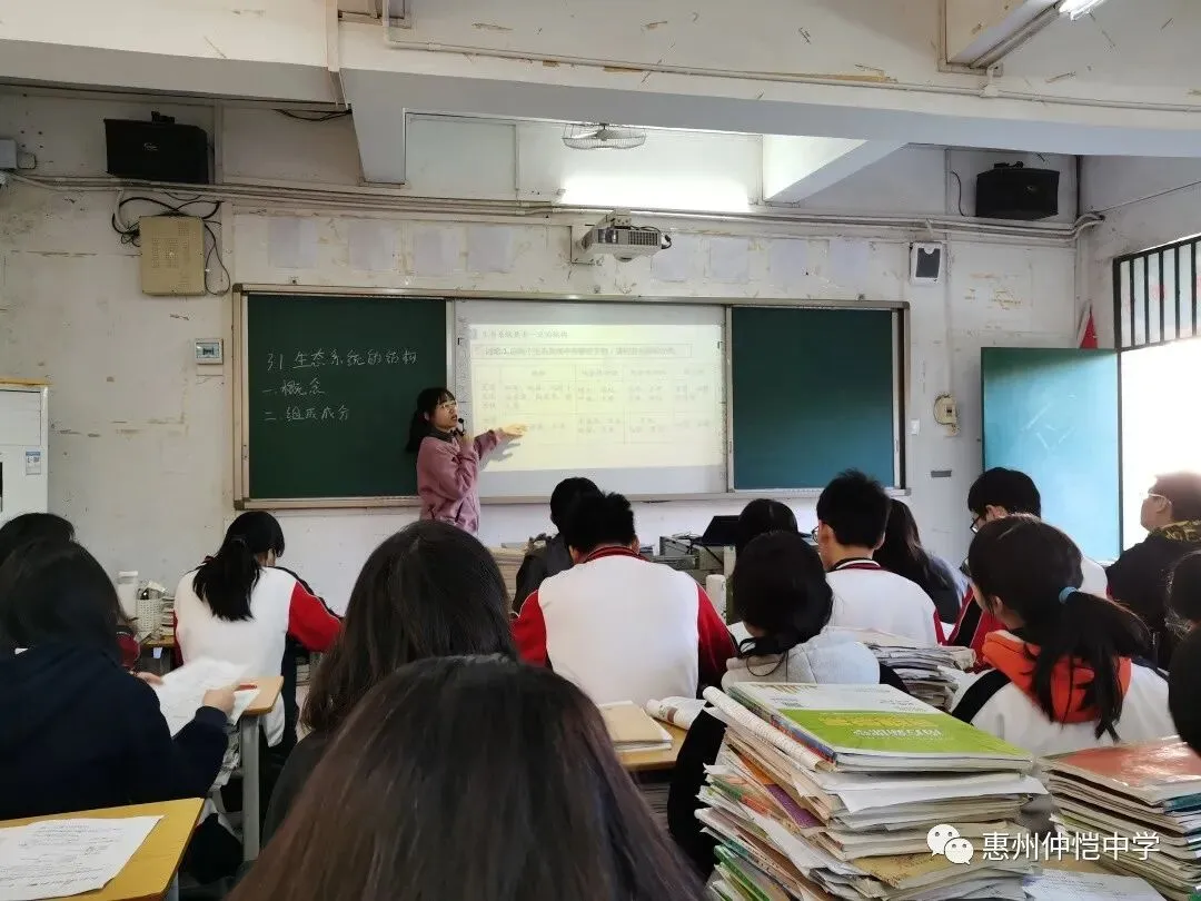 学生展示学习成果