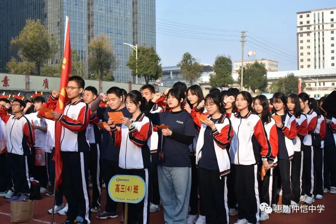 高三学子宣誓誓词