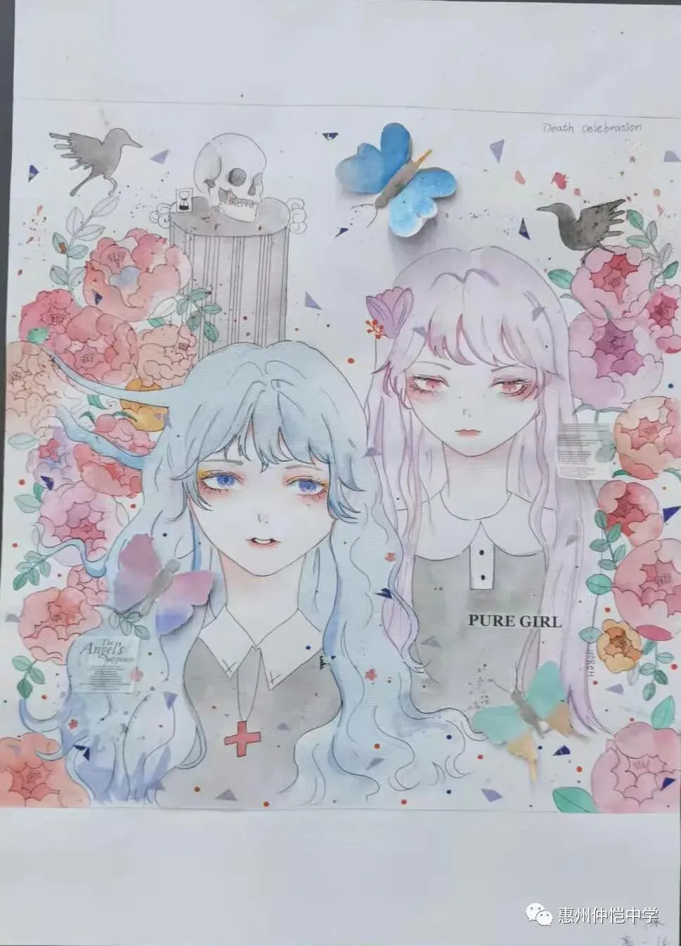 学生创作的优秀绘画作品