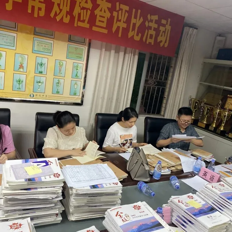 教案检查小组讨论