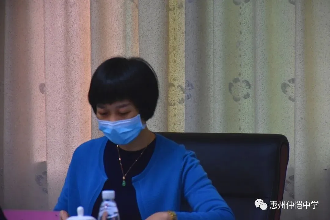 惠州市教育局副局长邓凡用提出建议